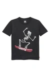 Levi's® Kids' Shredding Skeleton Graphic T-shirt In Black