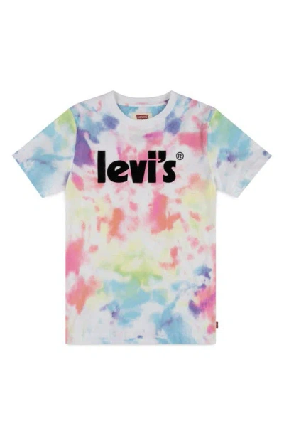 Levi's® Kids' Tie Dye T-shirt In White