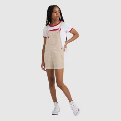 Levi's Knot Strap Shortsall Big Girls 7-16 10 In Neutral