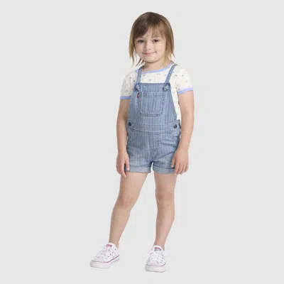 Levi's Knot Strap Shortsall Toddler Girls 2t-4t 2t In Blue