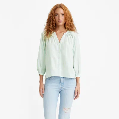Levi's Lainey Blouse In Sandra Stripe