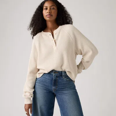 Levi's Lassen Henley In Neutral