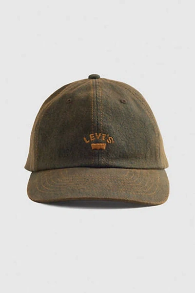 Levi's Lazy Girl Logo Cap In Green