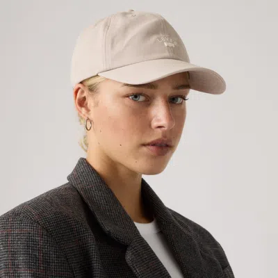 Levi's Lazy Girl Logo Cap In Gray