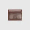 Levi's Leather Card Case In Brown