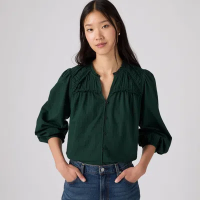 Levi's Lee Long-sleeve Blouse In Pine Grove