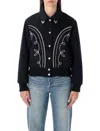 Levi's Levi S Lennox Rodeo Western Wool-blend Jacket In Black