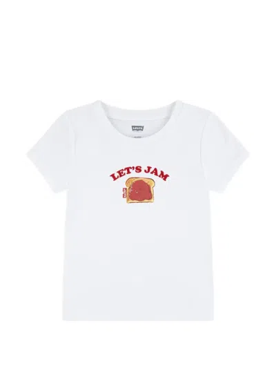 Levi's Let's Jam Graphic-print T-shirt In White