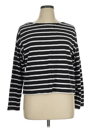 Pre-owned Levi's 3/4 Sleeve T-shirt In Black