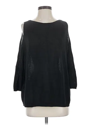 Pre-owned Levi's 3/4 Sleeve T-shirt In Black