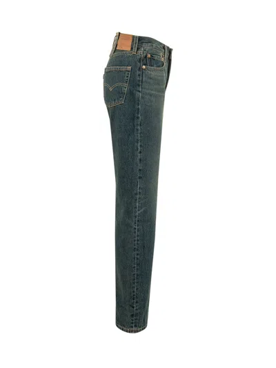 Levi's 501 90s Cash Out Straight Jeans In Green