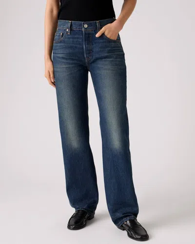 Levi's 501 `90s Educate In Arts Selvedge Clothing In Blue