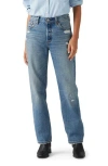 Levi's Balmain White Polyamide Viscose Jackets In Blue