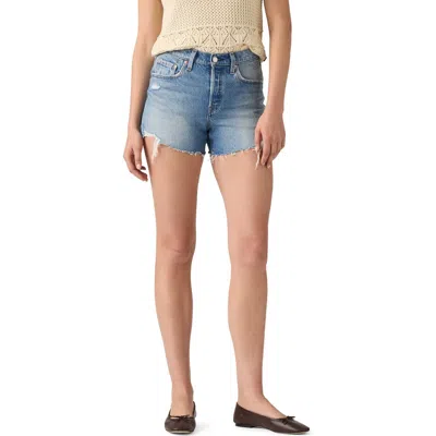 Levi's 501® Curve Denim Cutoff Shorts In Blue