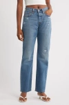 Levi's 501® Curve High Waist Straight Leg Jeans In Blue