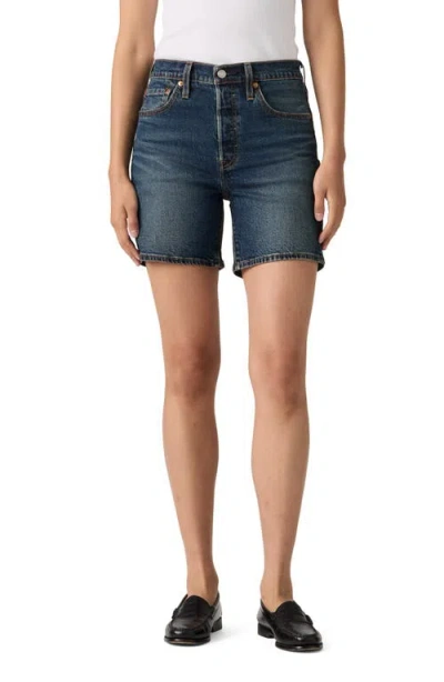 Levi's 501® Mid Thigh Denim Shorts In Quit Shift Ltw