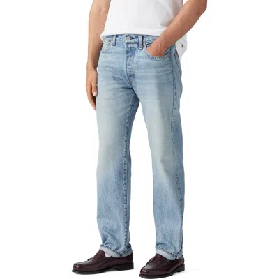 Levi's 501® Original Straight Leg Selvedge Jeans In Blue