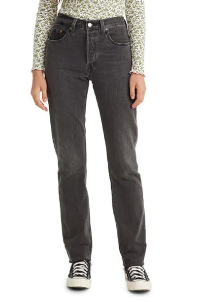 Levi's 501® Straight Leg Jeans In Black