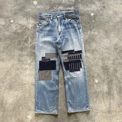 Pre-owned Levi's 503 Patchwork Denim In Blue