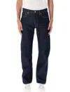 Levi's 555 Relaxed Straight Jeans In Black