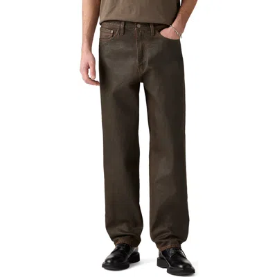 Levi's 568™ Coated Loose Straight Leg Jeans In Green