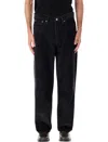 Levi's Levi S 578 Baggy Black Corduroy Pants In Black