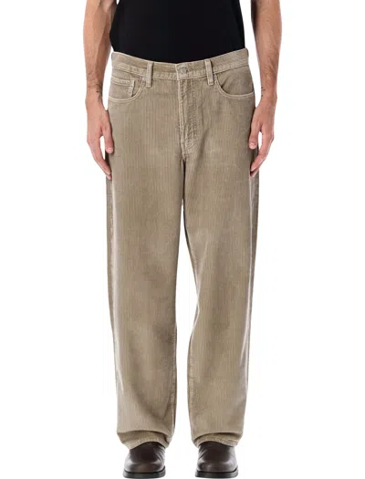 Levi's 578 Baggy Beige Corduroy Pants In Brown