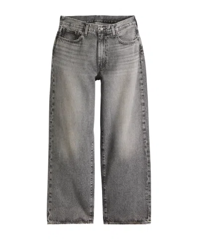 Levi's 578 Logo Patch Baggy Jeans In Gray