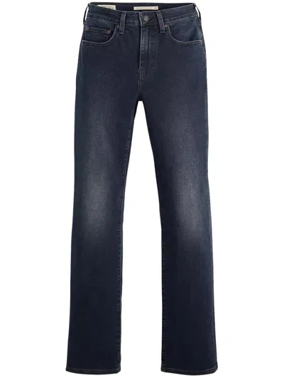 Levi's 725 High Rise Bootcut Stuck In The Sand Clothing In Blue