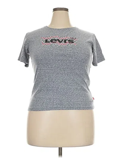 Pre-owned Levi's Active T-shirt In Gray