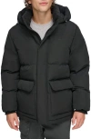 Levi's Arctic Cloth Heavyweight Parka In Black
