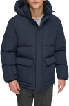 Levi's Arctic Cloth Heavyweight Parka In Blue