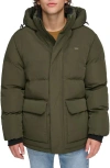 Levi's Arctic Cloth Heavyweight Parka In Green