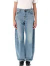 Levi's Baggy Dad Barrel Jeans In Blue