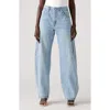 Levi's Baggy Dad High Waist Barrel Leg Jeans In Blue
