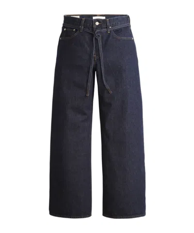 Levi's Tapered Wide-leg Jeans In Blue