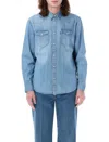 Levi's Barstow Western Shirt In Blue