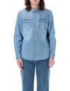 Levi's Barstow Western Shirt In Blue