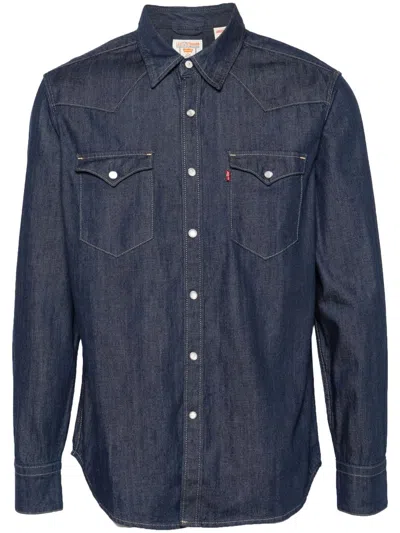 Levi's Barstow Western Stand Western Edition Clothing In Blue