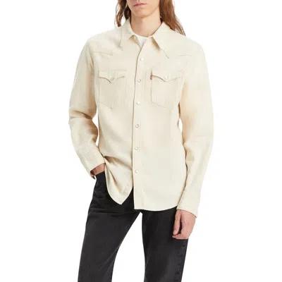 LEVI'S LEVI'S BARSTOW WESTERN STANDARD DENIM SNAP-UP SHIRT