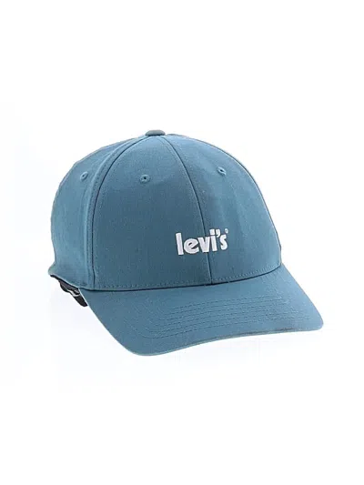 Pre-owned Levi's Baseball Cap In Teal