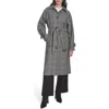 Levi's Belted Longline Coat In Gray