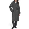 Levi's Belted Longline Coat In Gray