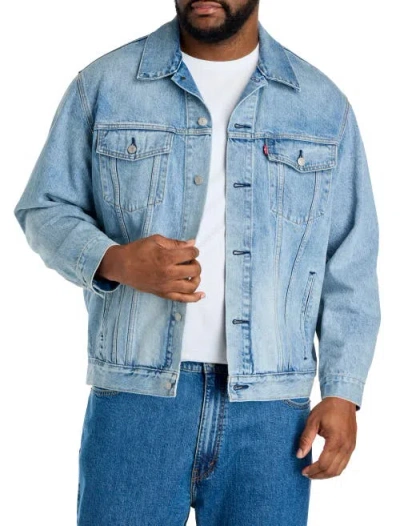 Levi's Big & Tall  Trucker Jacket In Blue