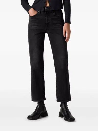 LEVI'S LEVI'S BLACK COTTON ELASTANE JEANS