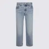 Levi's Blue Cotton 501 Jeans In Blue