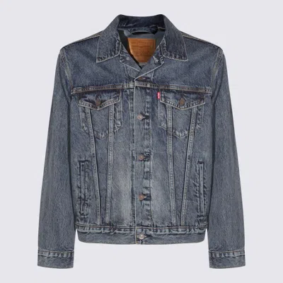 Levi's Blue Cotton Denim Jacket