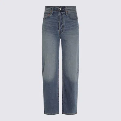 Levi's Blue Cotton Denim Jeans