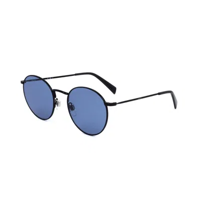 Levi's Blue Round Unisex Sunglasses Lv 1005/s 008a/ku 52