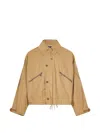Levi's Blue Tab Pilot Jacket In Brown